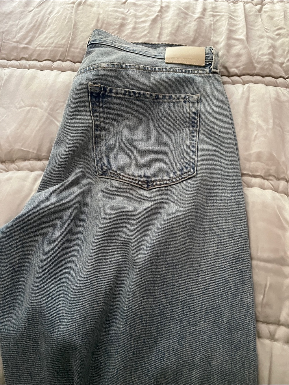 Citizens Of Humanity Ayla Light Blue Wide Leg Jeans